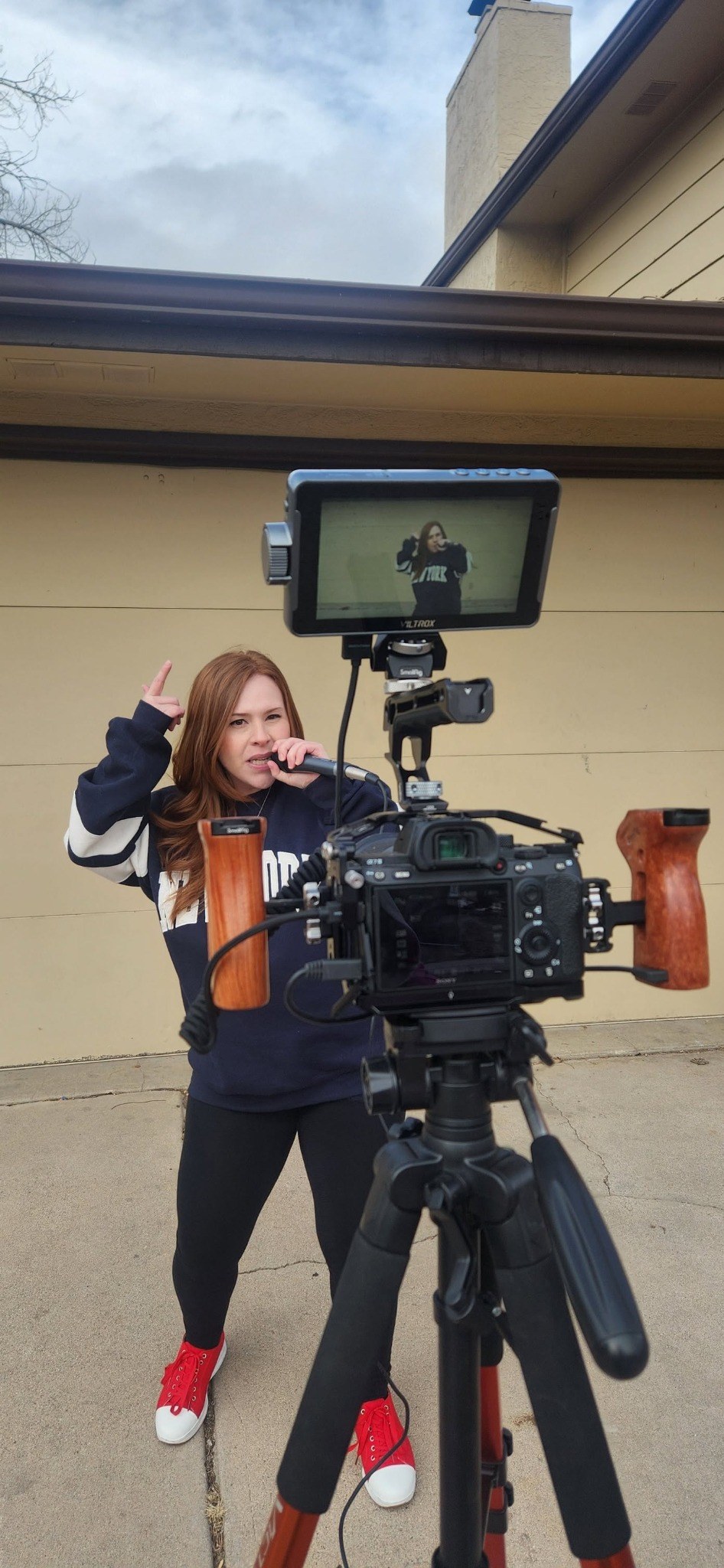 Behind-the-scenes client content production by J Sturgis Media