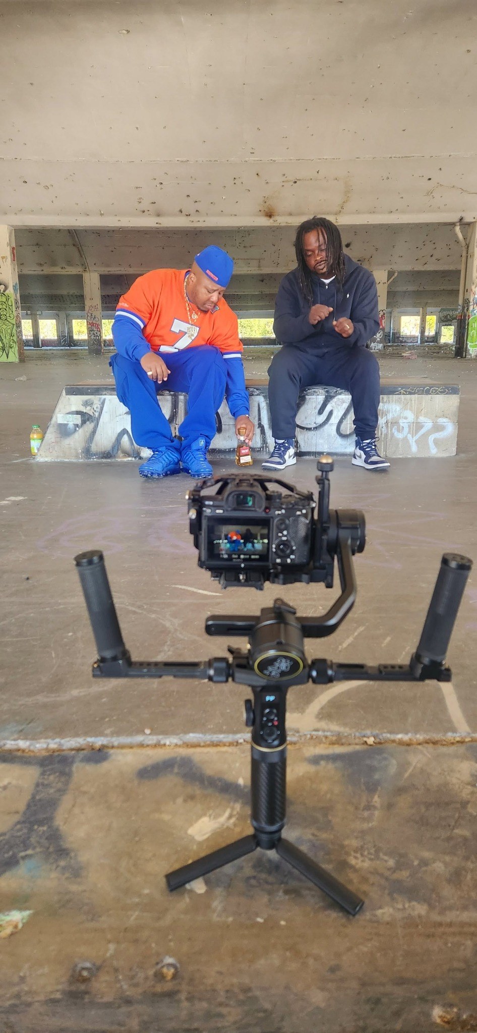 J Sturgis Media crew filming an outdoor production